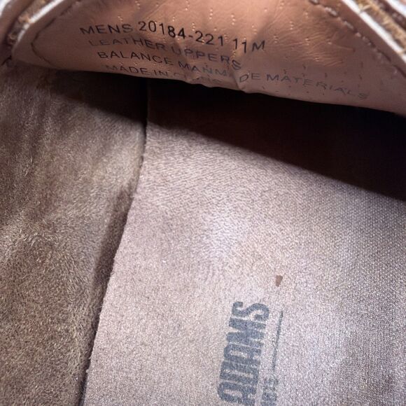 Stacy Adams Darren Men’s Leather Oxford Shoes Size 11 M Cognac Brown main image 11